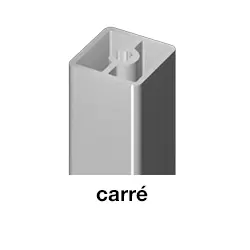 barrial décor barreau carré