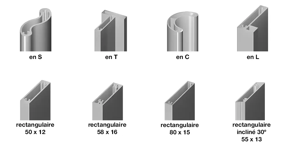 barrial décor, forme de barreaux hors standard