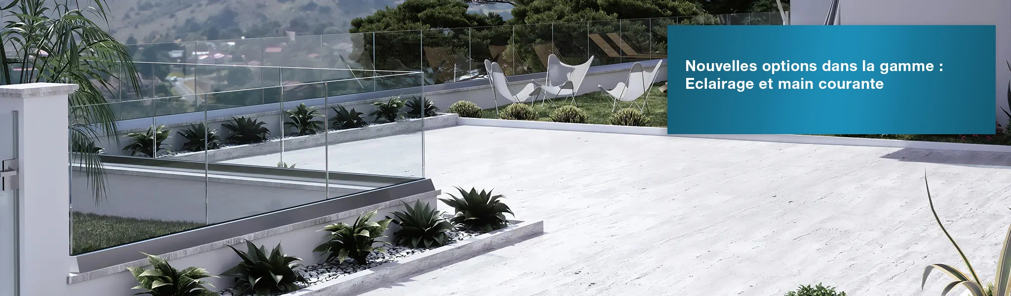 Panoramic 360 : Système de garde-corps en verre au design épuré