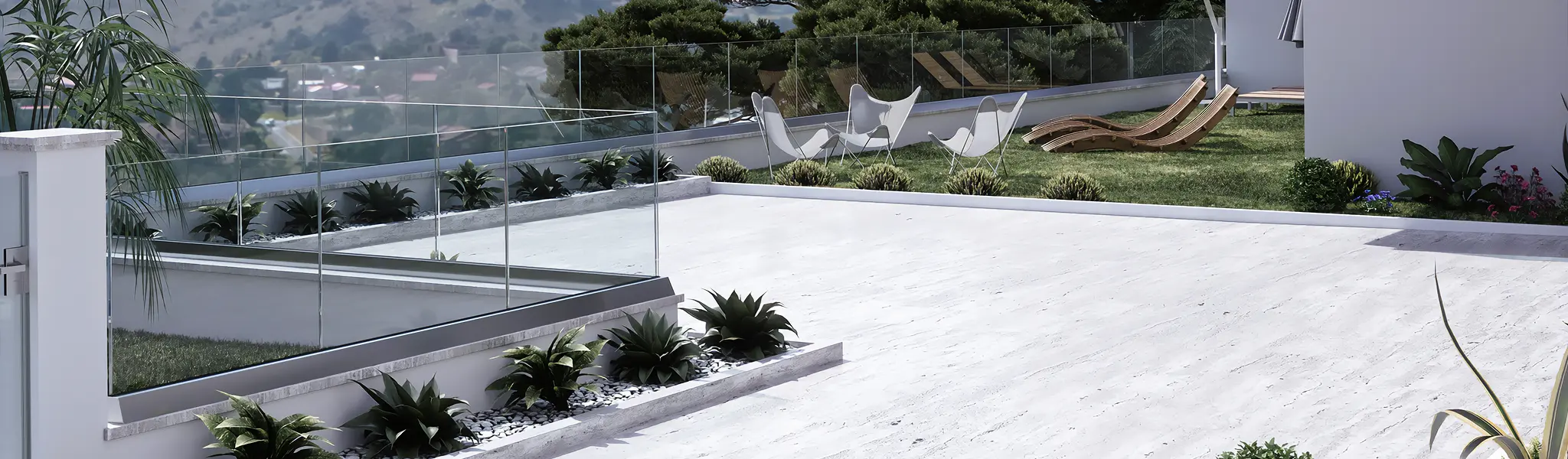 Panoramic 360 : Système de garde-corps en verre au design épuré